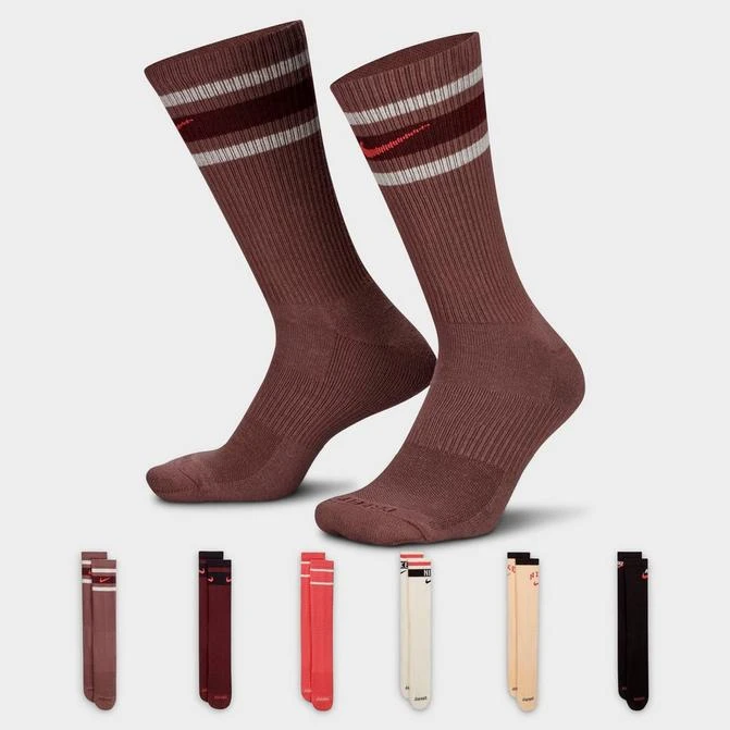 商品NIKE|Nike Everyday Plus Retro Cushioned Crew Socks (6-Pack),价格¥208,第1张图片