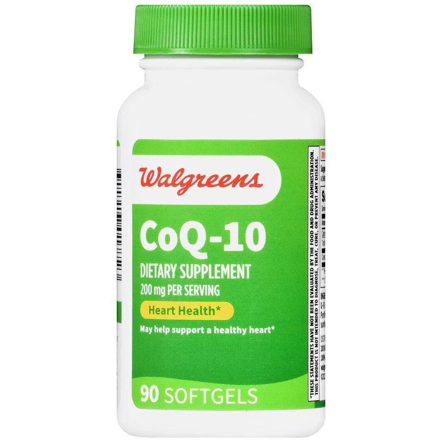 商品Walgreens|CoQ-10 200 mg Softgels (90 days),价格¥417,第2张图片详细描述