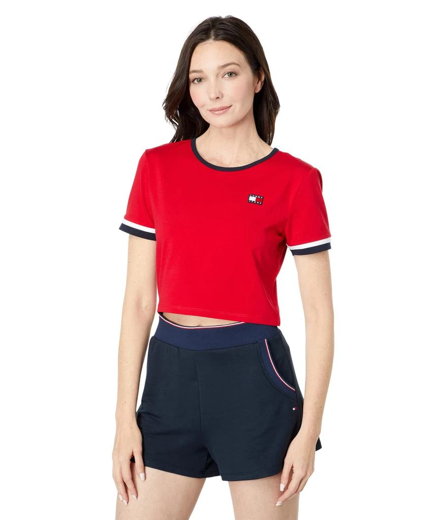 商品Tommy Jeans|Short Sleeve Badge Tee,价格¥197,第1张图片