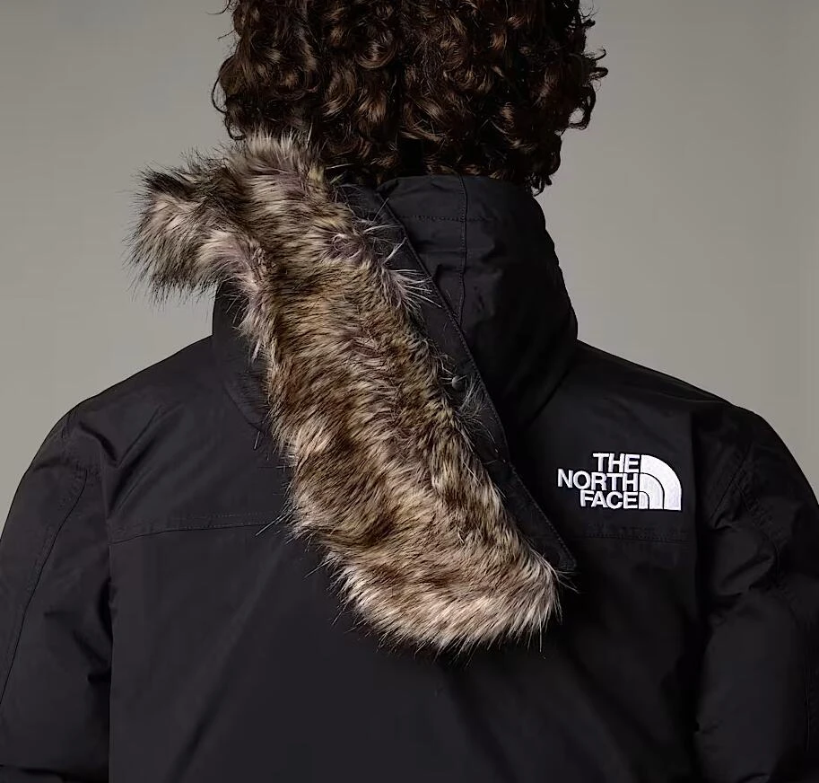 北面THE NORTH FACE 毛领防风防水夹克外套 男款 黑色（香港仓发货） 商品