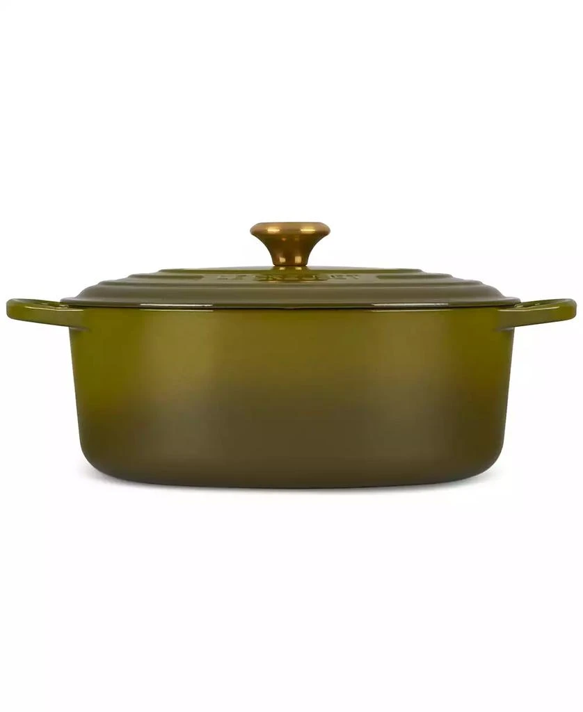 6.75-Qt. Signature Enameled Cast Iron Oval Dutch Oven 商品
