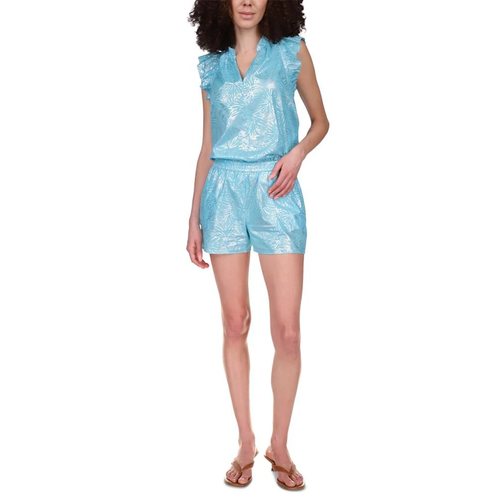 商品Michael Kors|Cotton Foil-Print Shorts,价格¥187,第1张图片