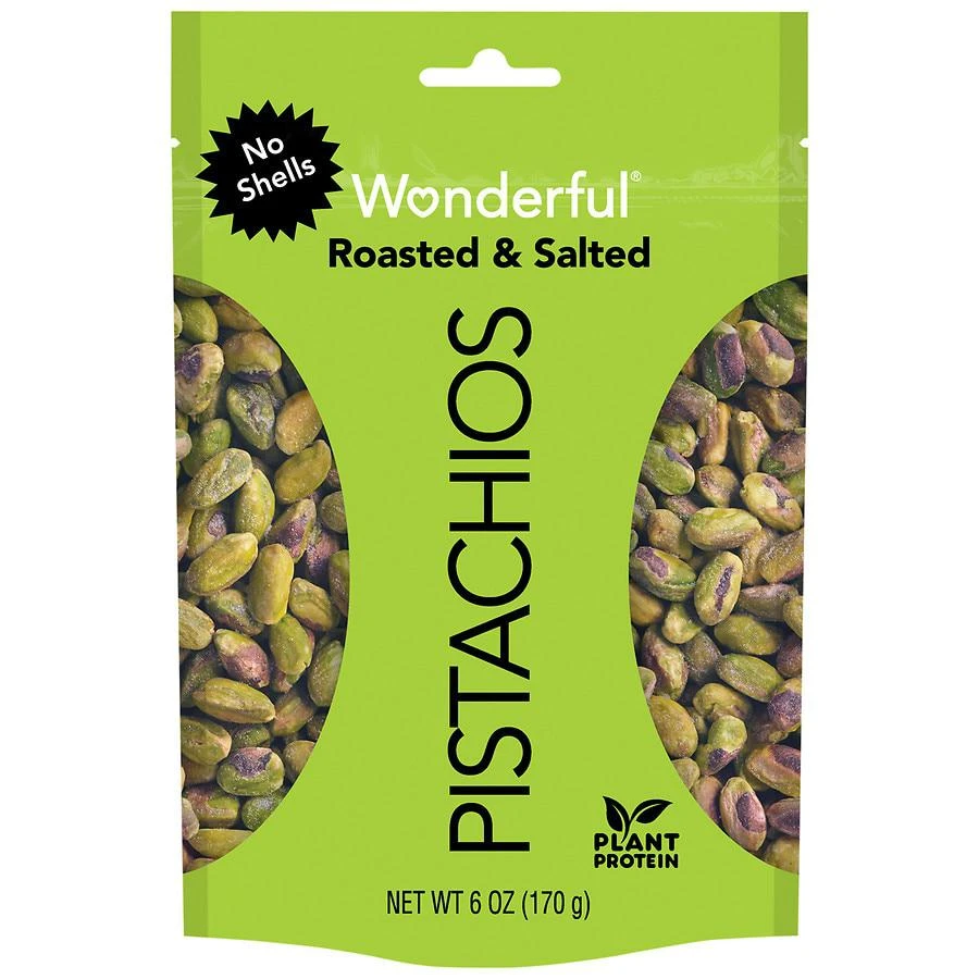 商品Wonderful|No Shell Pistachios Roasted & Salted,价格¥51,第1张图片