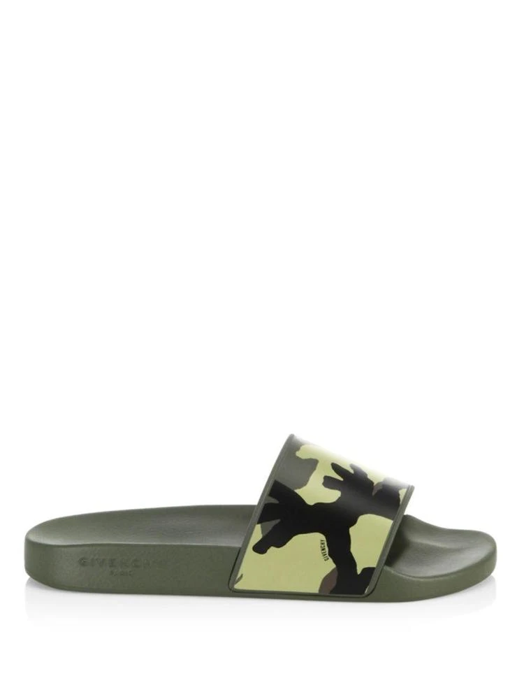 商品Givenchy|Camo Rubber Slides,价格¥1440,第5张图片详细描述