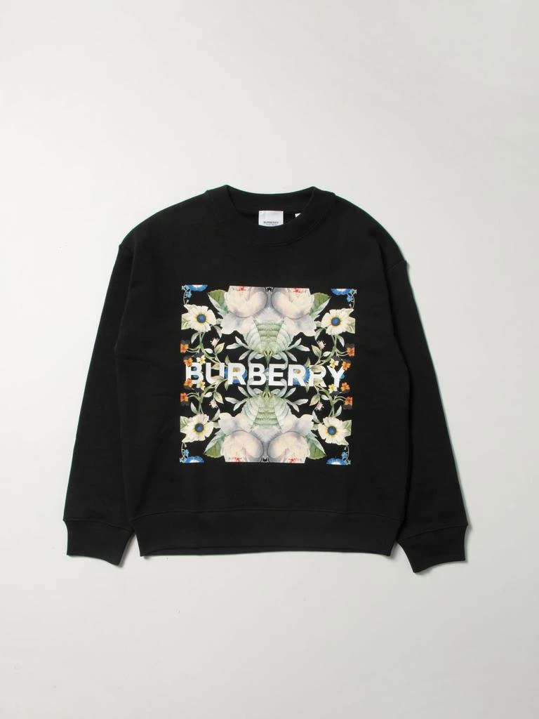 商品Burberry|Burberry cotton sweatshirt with collage print,价格¥1169,第1张图片