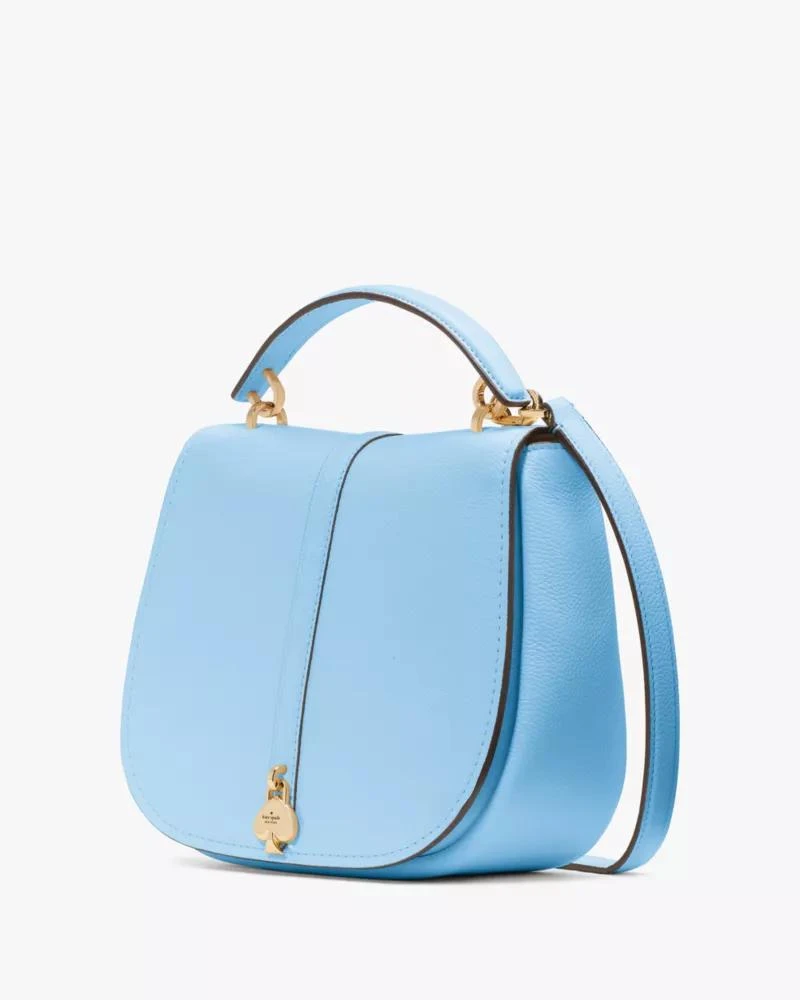Kayla Pebbled Leather Saddle Bag 商品