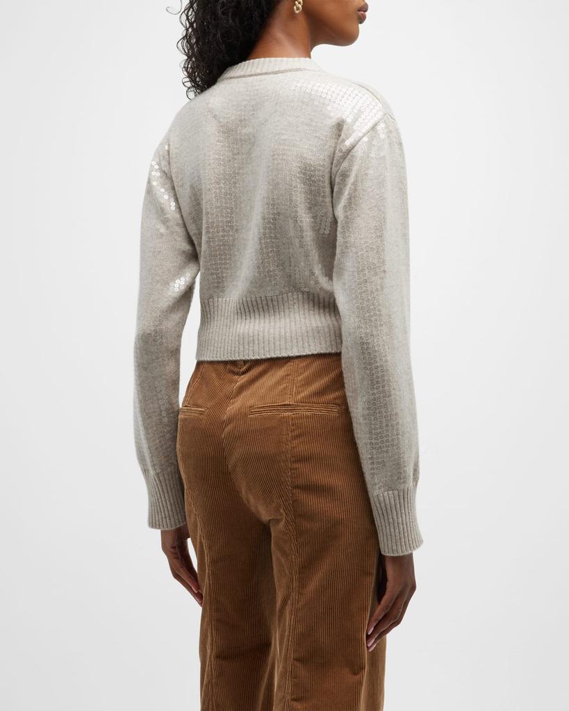 Camilla Cashmere Embellished Sweater商品第5张图片规格展示