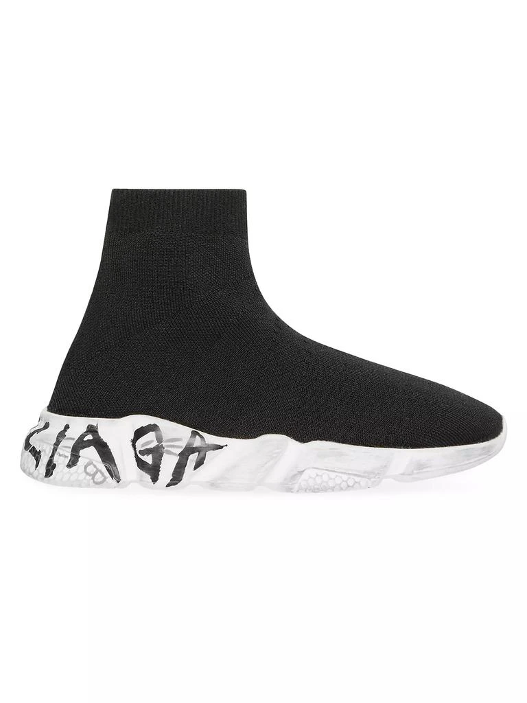 商品Balenciaga|Little Kid's & Kid's Speed Graffiti Recycled Knit Sneakers,价格¥4170,第1张图片