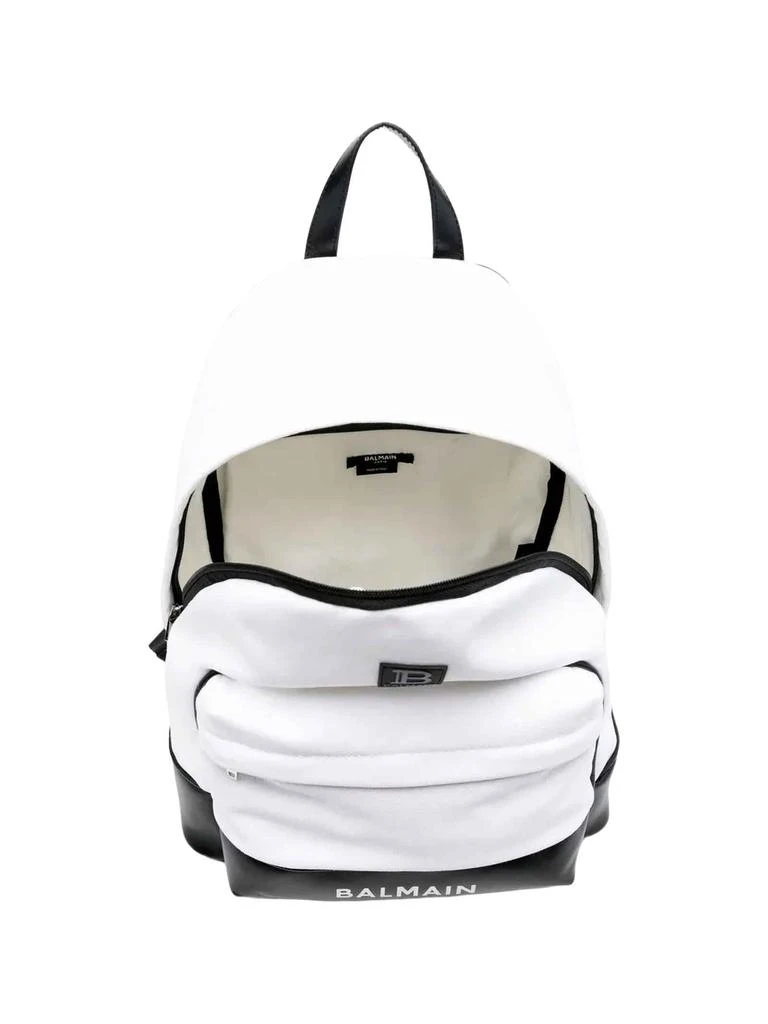 商品Balmain|Balmain White Backpack Unisex,价格¥3783,第3张图片详细描述