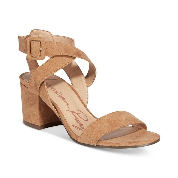 商品American Rag|Caelie Block-Heel Sandals, Only at Macy's,价格¥322,第2张图片详细描述