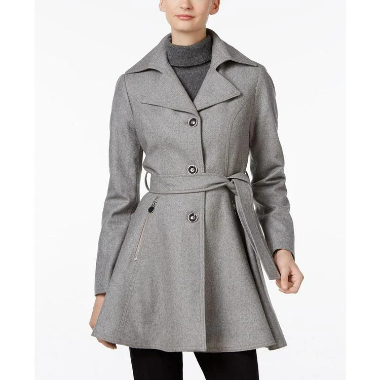 商品INC International|I.N.C. Skirted Peacoat, Created for Macy's,价格¥748,第2张图片详细描述