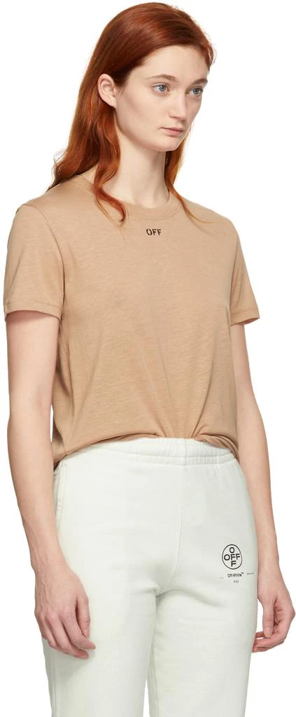 商品Off-White|Pink 'Off' Basic T-Shirt,价格¥1279,第2张图片详细描述