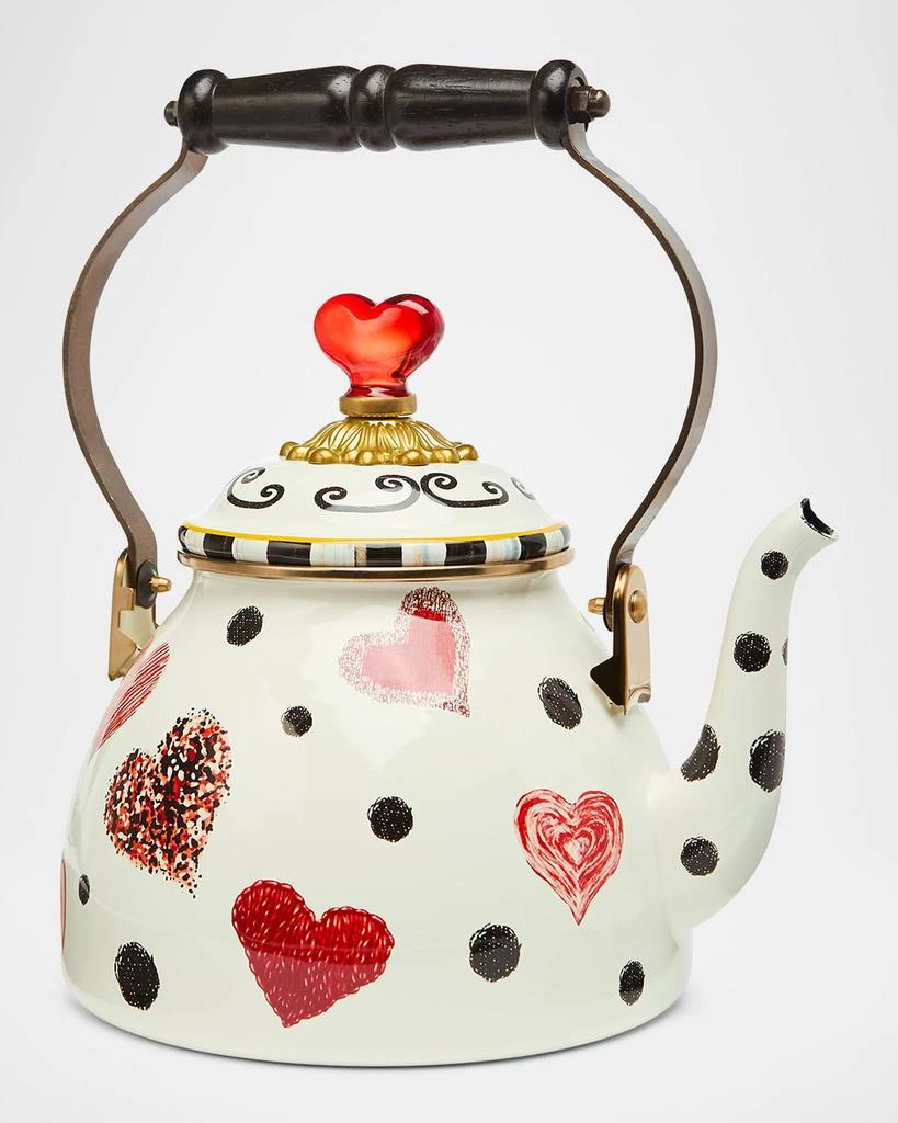 商品MacKenzie-Childs|Love 2-Quart Tea Kettle,价格¥1312,第3张图片详细描述