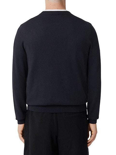 商品Burberry|Fennell Logo Long-Sleeve Sweater,价格¥7621,第6张图片详细描述