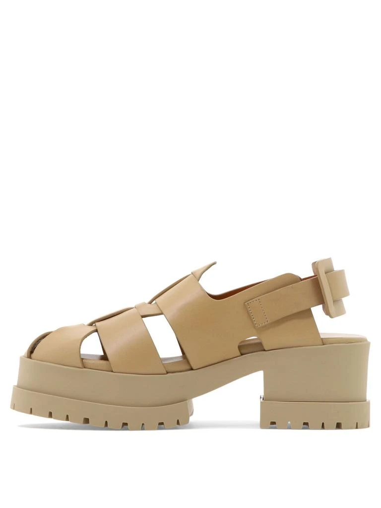商品ROBERT CLERGERIE|Robert clergerie women's beige other materials sandals,价格¥3198,第3张图片详细描述