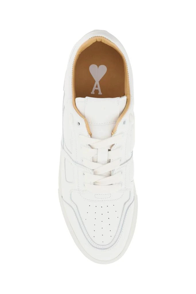 商品AMI|Ami paris ami de coeur leather low-top sneakers,价格¥1645,第2张图片详细描述