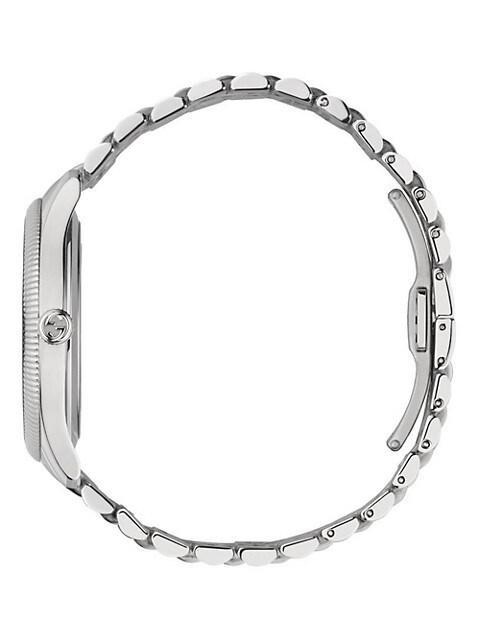 商品Gucci|Stainless Steel Bracelet Watch,价格¥14866,第6张图片详细描述