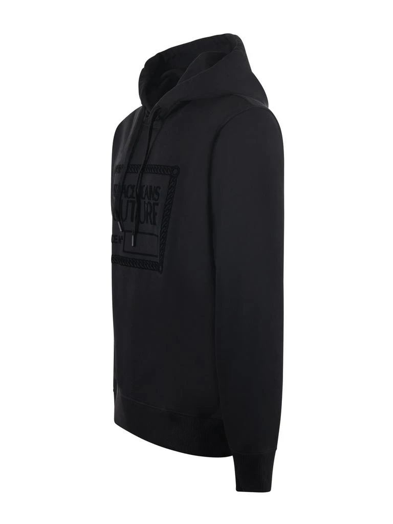 商品Versace|Versace Jeans Couture Logo Printed Drawstring Hoodie,价格¥1371,第3张图片详细描述