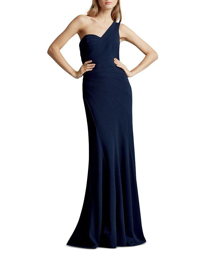 商品Tadashi Shoji|One Shoulder Crepe Gown,价格¥2006,第1张图片