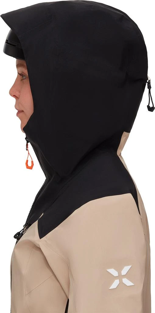 商品Mammut|女式 Eiger Free Pro HS 硬壳连帽夹克,价格¥4184,第5张图片详细描述