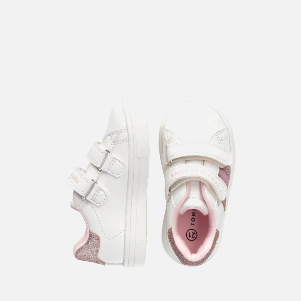 商品Tommy Hilfiger|TOMMY HILFIGER KIDS' LOW CUT FAUX LEATHER VELCRO® TRAINERS,价格¥248,第2张图片详细描述