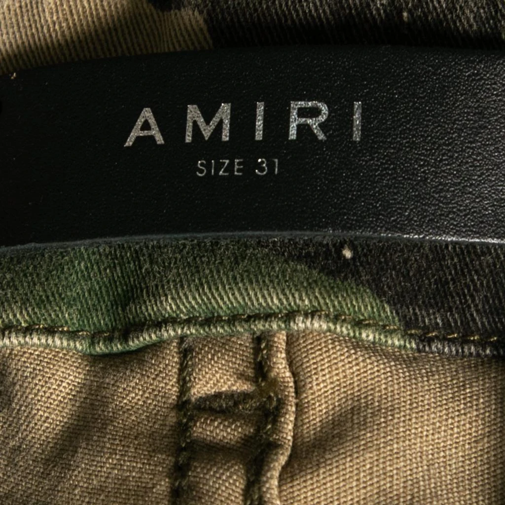 商品[二手商品] AMIRI|Amiri Brown & Green Camouflage Cotton Cargo Pants M ,价格¥4727,第4张图片详细描述