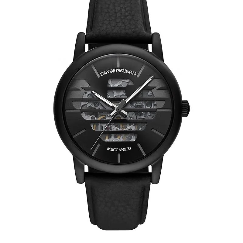 商品[国内直发] Emporio Armani|阿玛尼黑武士男士小众镂空机械表AR60032,价格¥1459,第1张图片