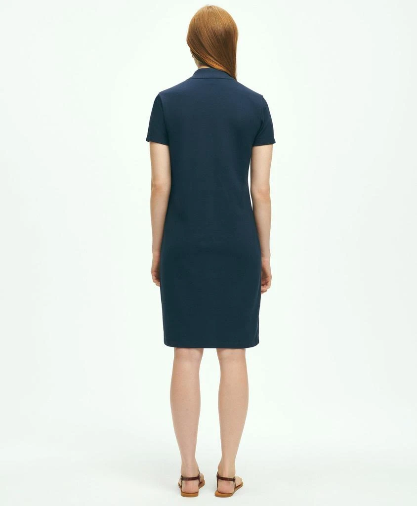 商品Brooks Brothers|Classic Cotton Pique Polo Dress,价格¥537,第4张图片详细描述