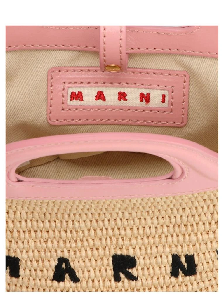 商品Marni|女式 徽标刺绣顶部提手托特包,价格¥2794,第4张图片详细描述