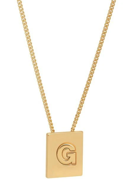 商品Celine|Alphabet金色饰面字母G黄铜项链,价格¥3739,第1张图片