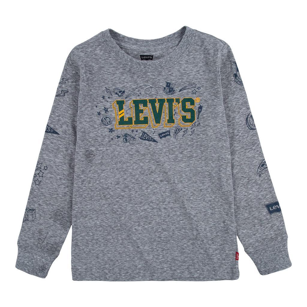 商品Levi's|Long Sleeve Graphic T-Shirt (Little Kids),价格¥187,第1张图片