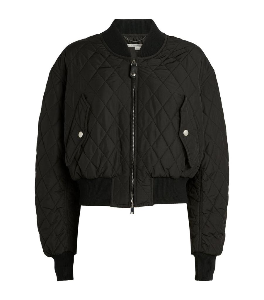 Quilted Bomber Jacket商品第1张图片规格展示