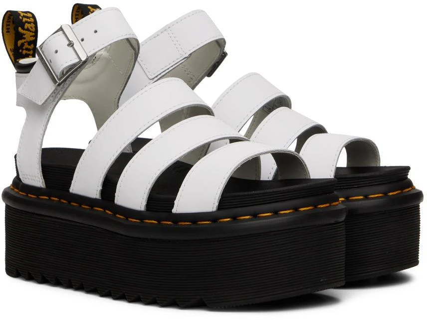 商品Dr. Martens|White Blaire Hydro Sandals,价格¥677,第4张图片详细描述