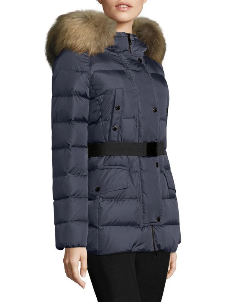 商品Moncler|Clio Removable Fox Fur Puffer Jacket,价格¥14200,第3张图片详细描述