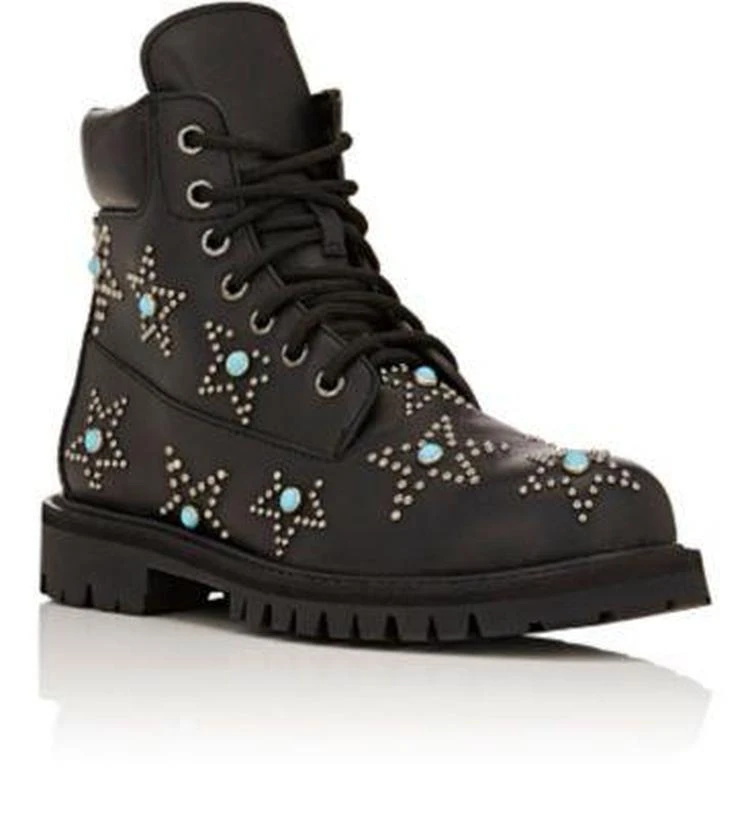 商品Valentino|Starstudded Combat Boots,价格¥7059,第2张图片详细描述