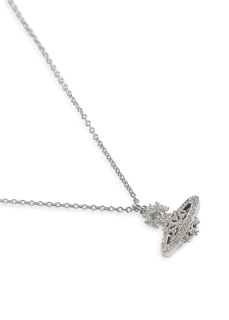 商品Vivienne Westwood|Narcissa embellished orb silver-tone necklace,价格¥1181,第3张图片详细描述