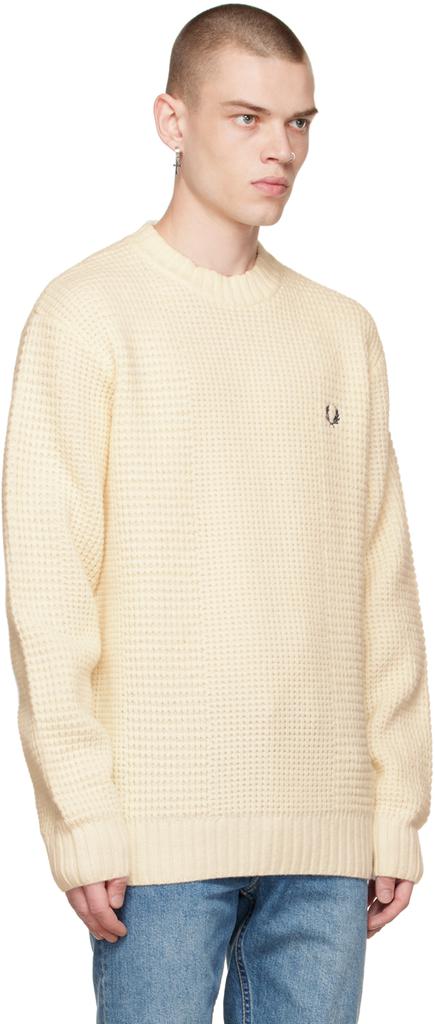 Off-White Textured Sweater商品第2张图片规格展示