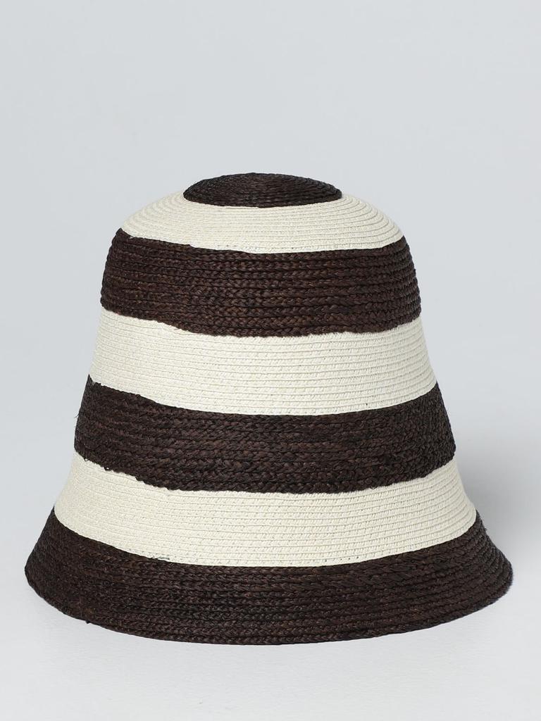 S Max Mara bicolor straw hat商品第2张图片规格展示