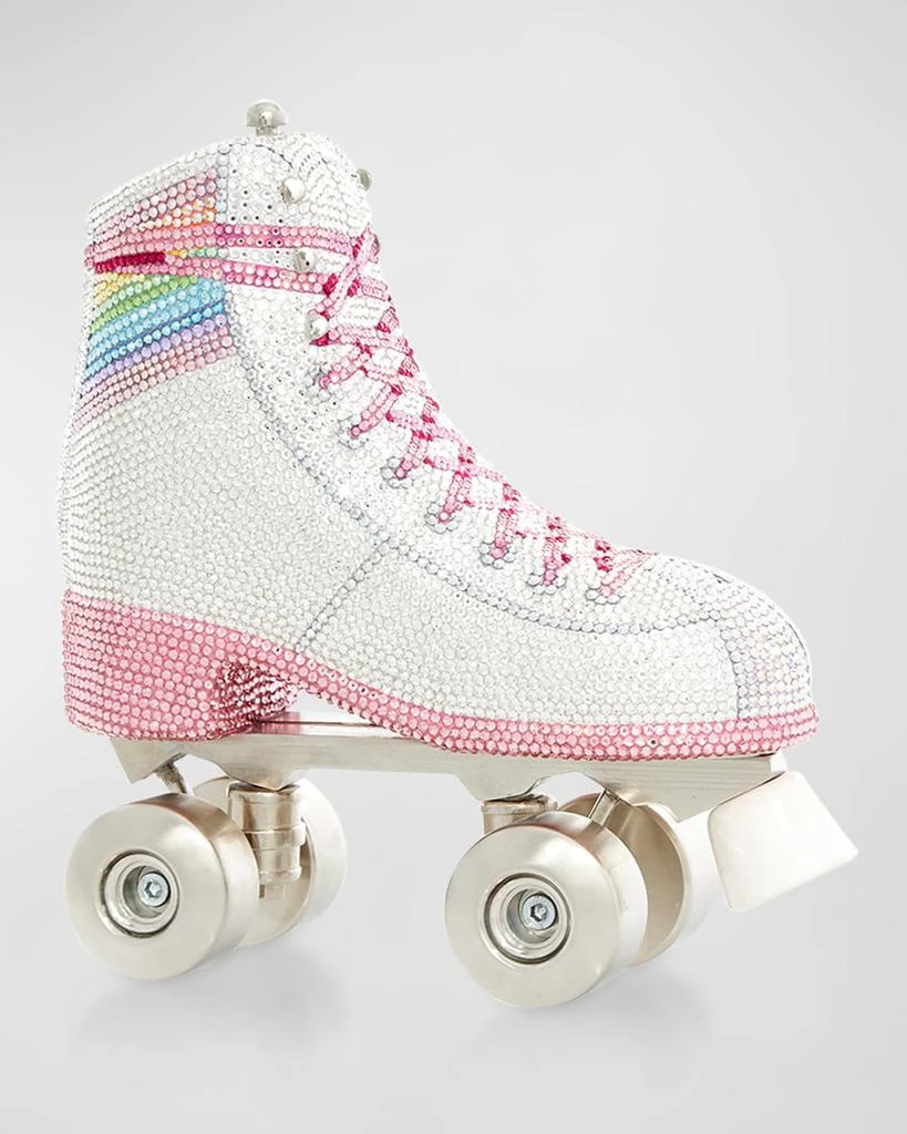 商品Judith Leiber|Let's Roll Roller Skate Crystal Minaudiere,价格¥54711,第5张图片详细描述