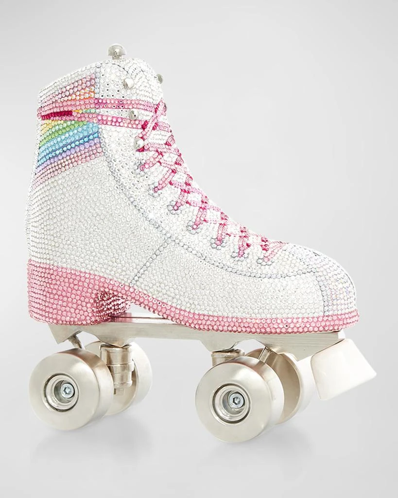 商品Judith Leiber|Let's Roll Roller Skate Crystal Minaudiere,价格¥56697,第5张图片详细描述