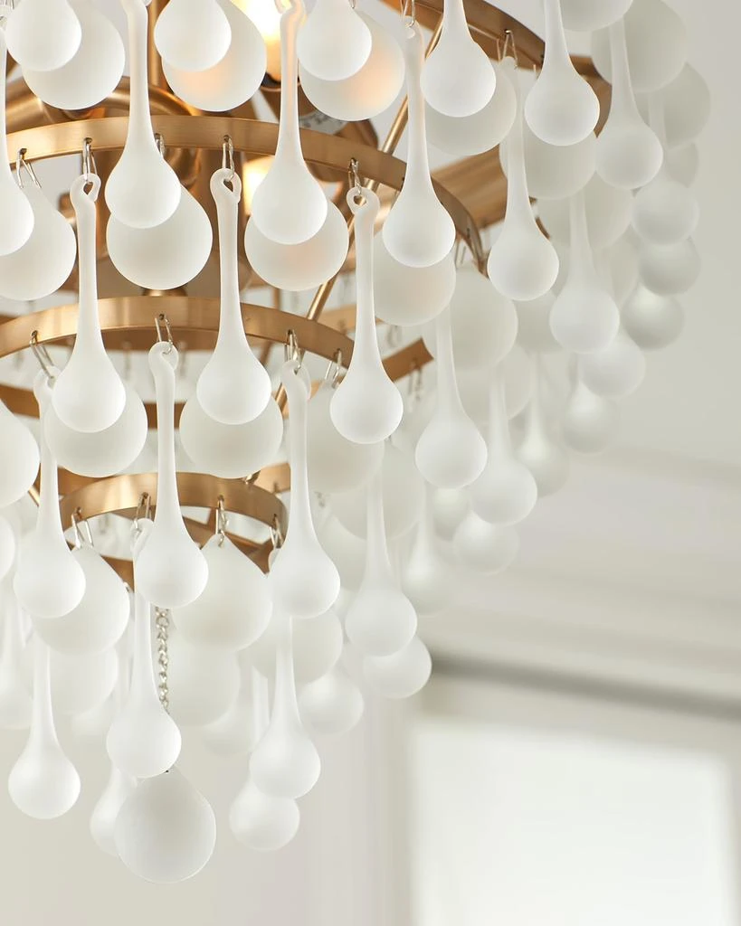 商品Crystorama|Calypso 3-Light Teardrop Vibrant Chandelier,价格¥5343,第4张图片详细描述