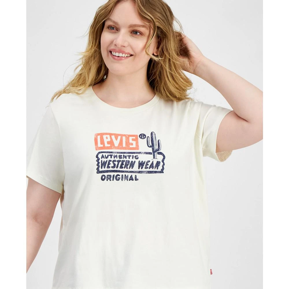 商品Levi's|Plus Size Graphic Authentic Cotton Short-Sleeve T-Shirt,价格¥133,第3张图片详细描述