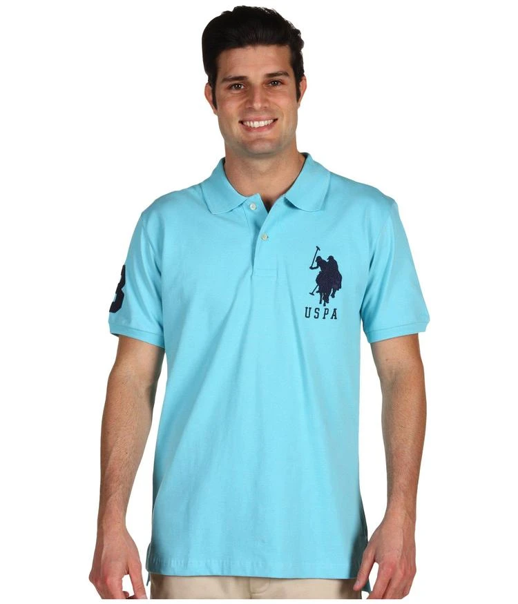 商品U.S. POLO ASSN.|大号logo男士polo衫,价格¥183,第1张图片