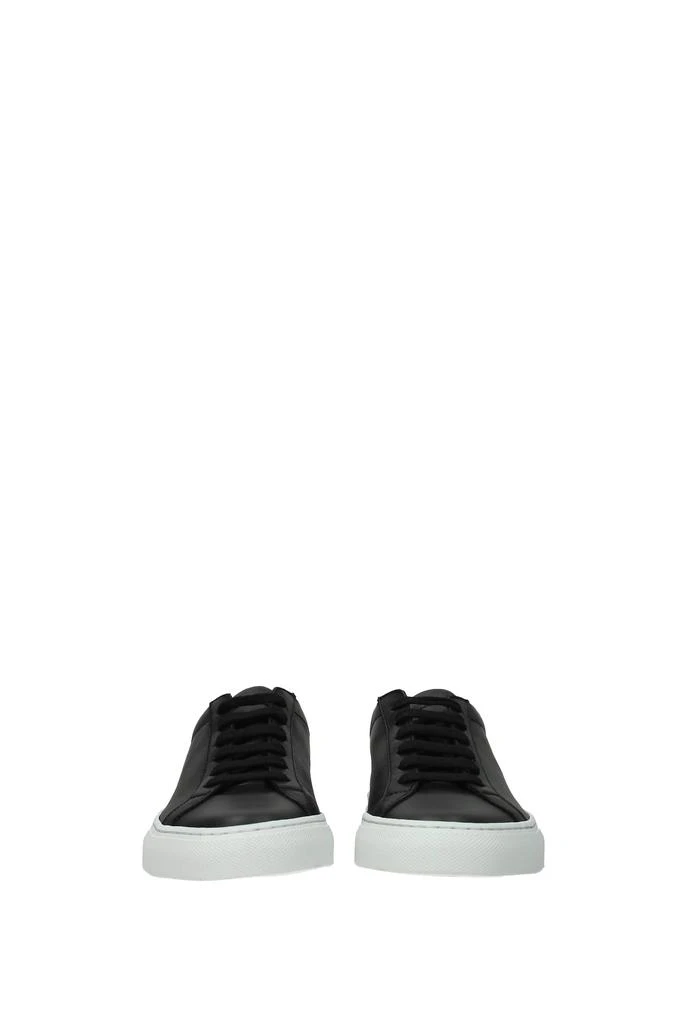 商品Common Projects|Sneakers Leather Black White,价格¥1319,第3张图片详细描述