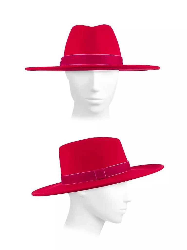 商品Eugenia Kim|Harlowe Wide-Brim Wool Fedora,价格¥1482,第3张图片详细描述