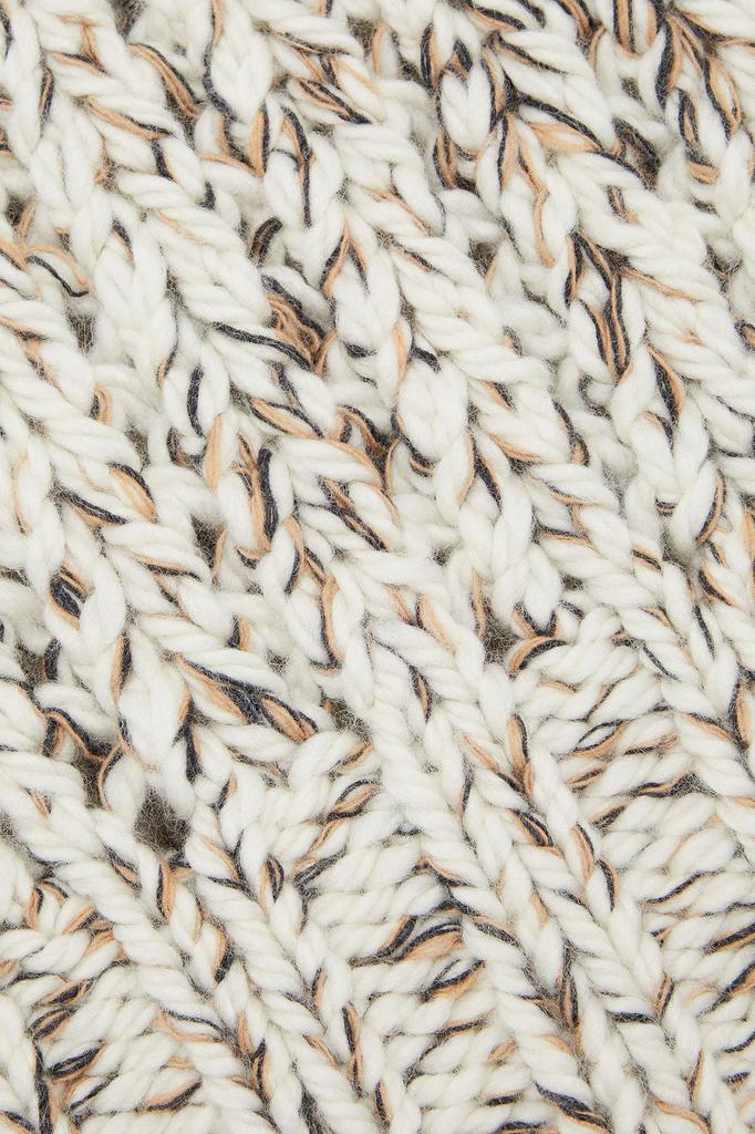 Marled wool and cashmere-blend sweater商品第4张图片规格展示