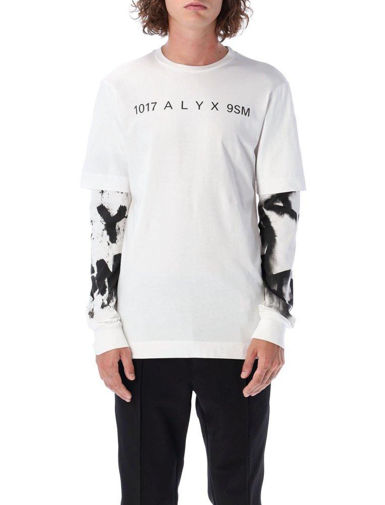 商品1017 ALYX 9SM|1017 ALYX 9SM Logo Printed Long-Sleeved T-Shirt,价格¥1065-¥1369,第1张图片