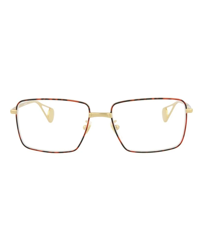 商品Gucci|Square-Frame Metal Optical Frames,价格¥1014,第1张图片