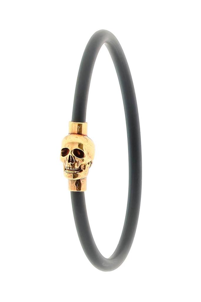 Alexander mcqueen skull rubber bracelet商品第3张图片规格展示