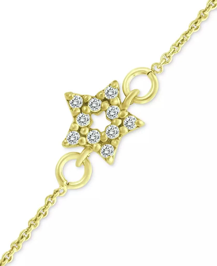 商品Giani Bernini|Cubic Zirconia Star Ankle Bracelet, Created for Macy's,价格¥85,第3张图片详细描述